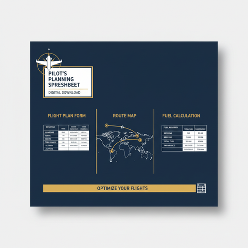 Pilot's Flight Planning Spreadsheet cover image