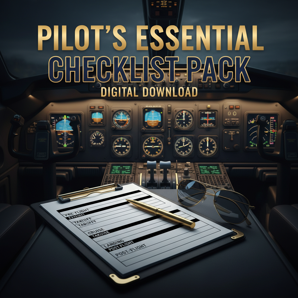 Pilot's Essential Checklist Pack